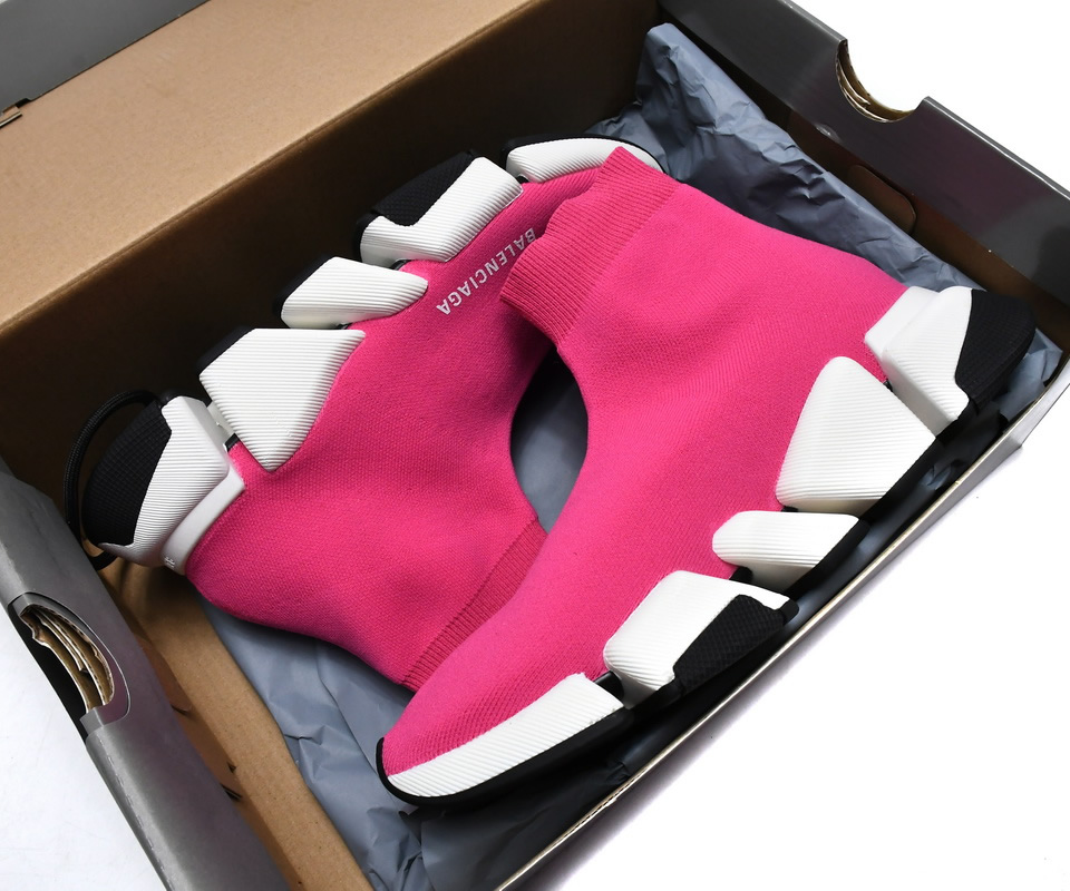 Balenciaga Speed 2 Sneaker Pink 617196w17021015 7 - kickbulk.co