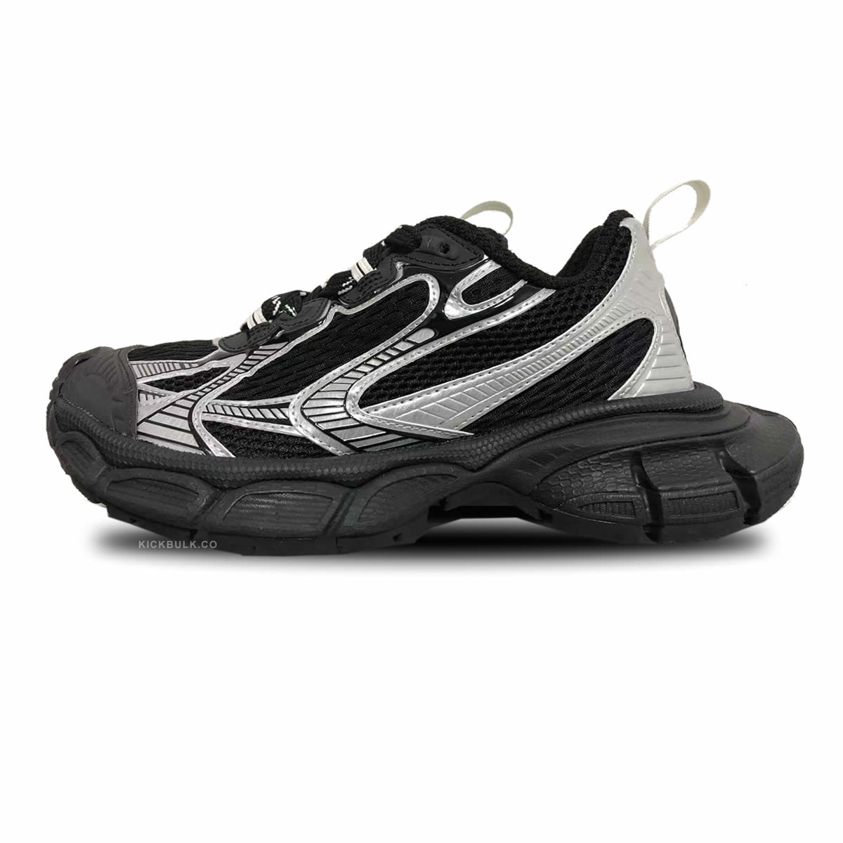 Balenciaga Runner Sneaker Black Silver 734733w3rb50218 1 - kickbulk.co