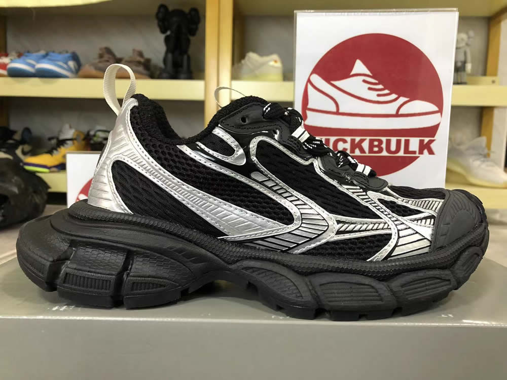 Balenciaga Runner Sneaker Black Silver 734733w3rb50218 6 - kickbulk.co