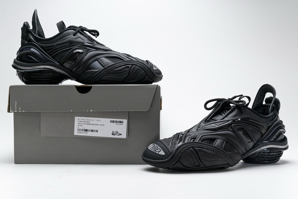 Balenciaga Tyrex 5.0 Sneaker All Black 3 - kickbulk.co