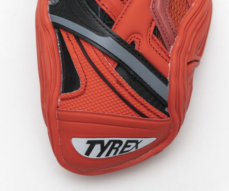 Balenciaga Tyrex 5.0 Sneaker Black Red 15 - kickbulk.co
