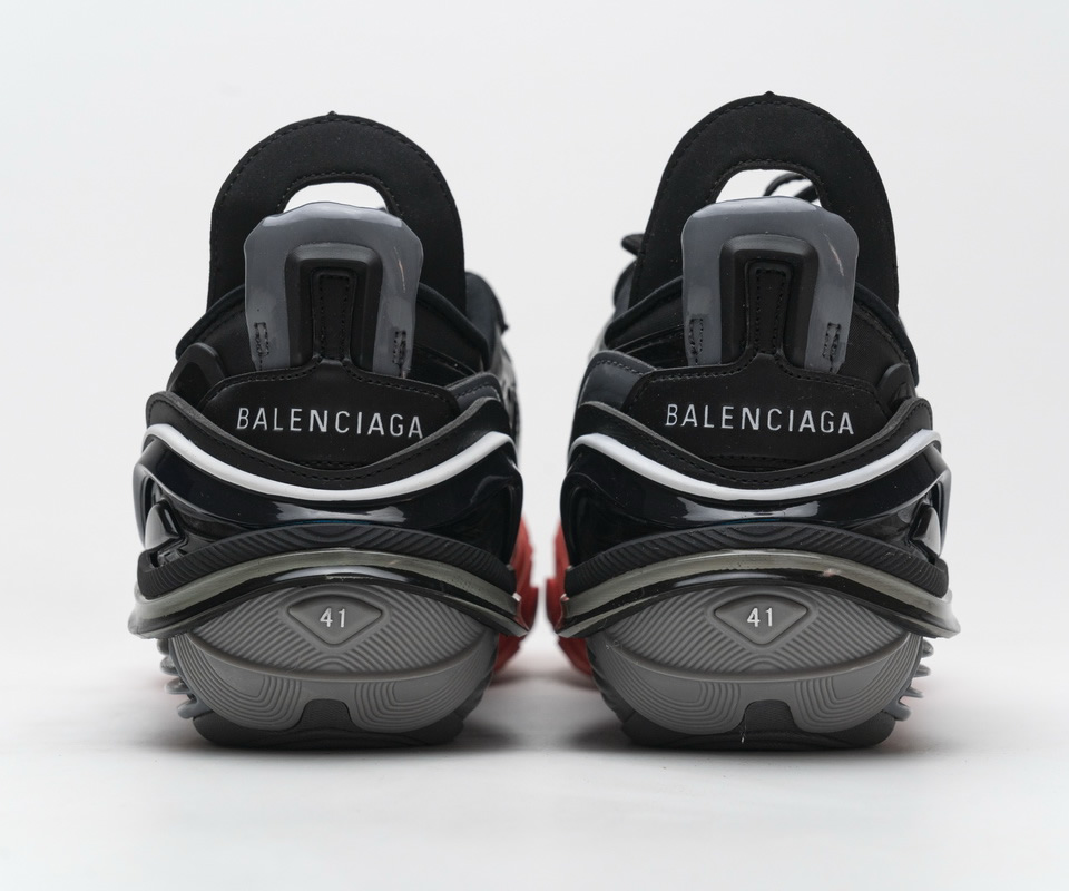 Balenciaga Tyrex 5.0 Sneaker Black Red 7 - kickbulk.co