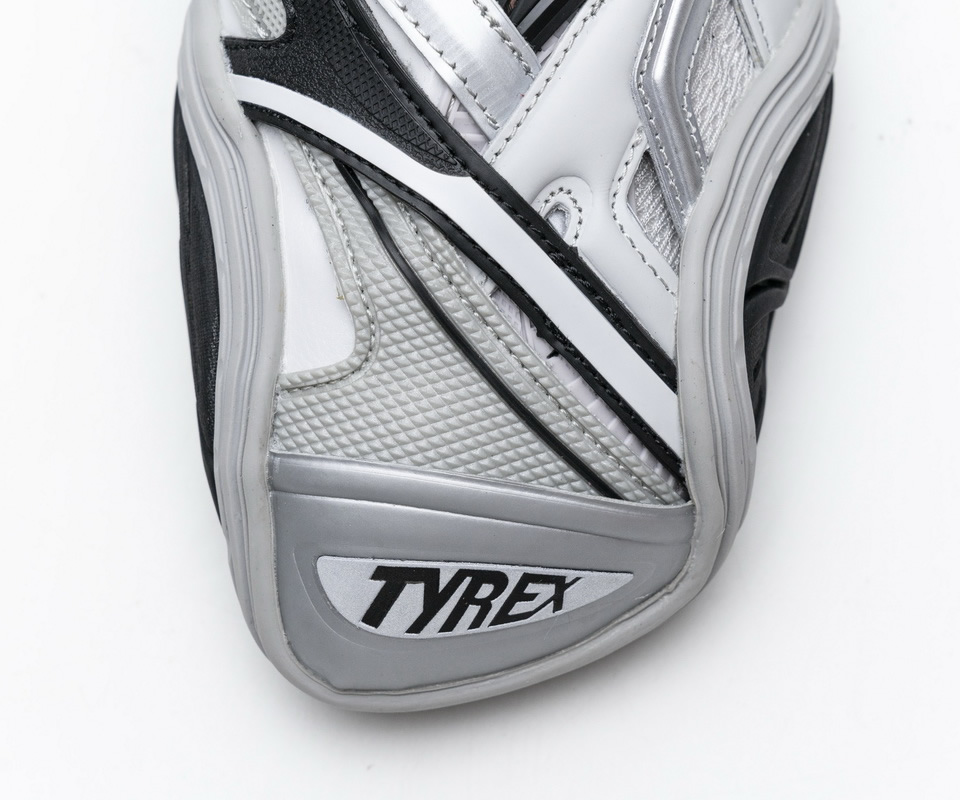 Balenciaga Tyrex 5.0 Sneaker Black Silver 12 - kickbulk.co