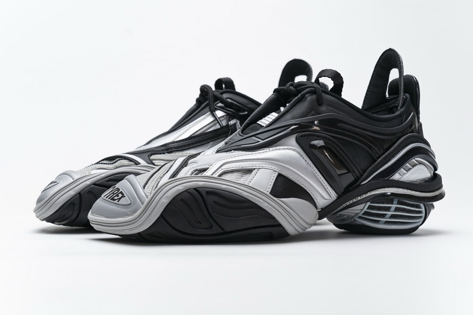Balenciaga Tyrex 5.0 Sneaker Black Silver 3 - kickbulk.co