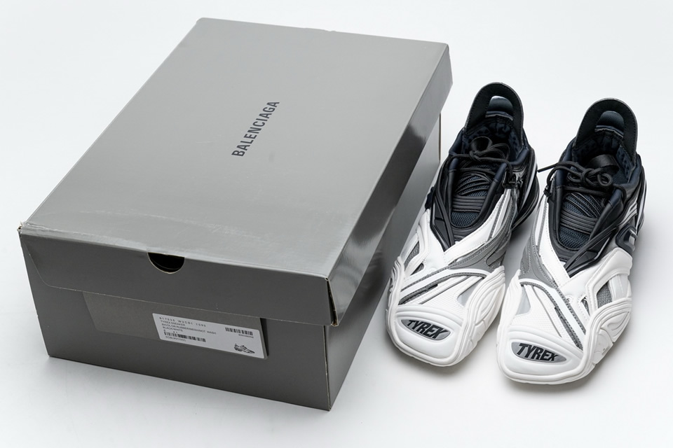 Balenciaga Tyrex 5.0 Sneaker Black White 5 - kickbulk.co
