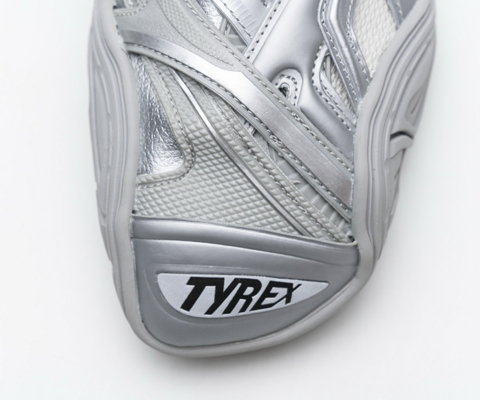 Balenciaga Tyrex 5.0 Sneaker Silver 15 - kickbulk.co
