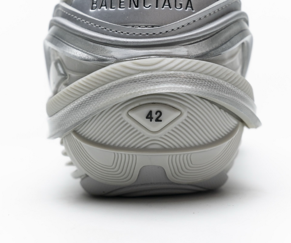 Balenciaga Tyrex 5.0 Sneaker Silver 16 - kickbulk.co