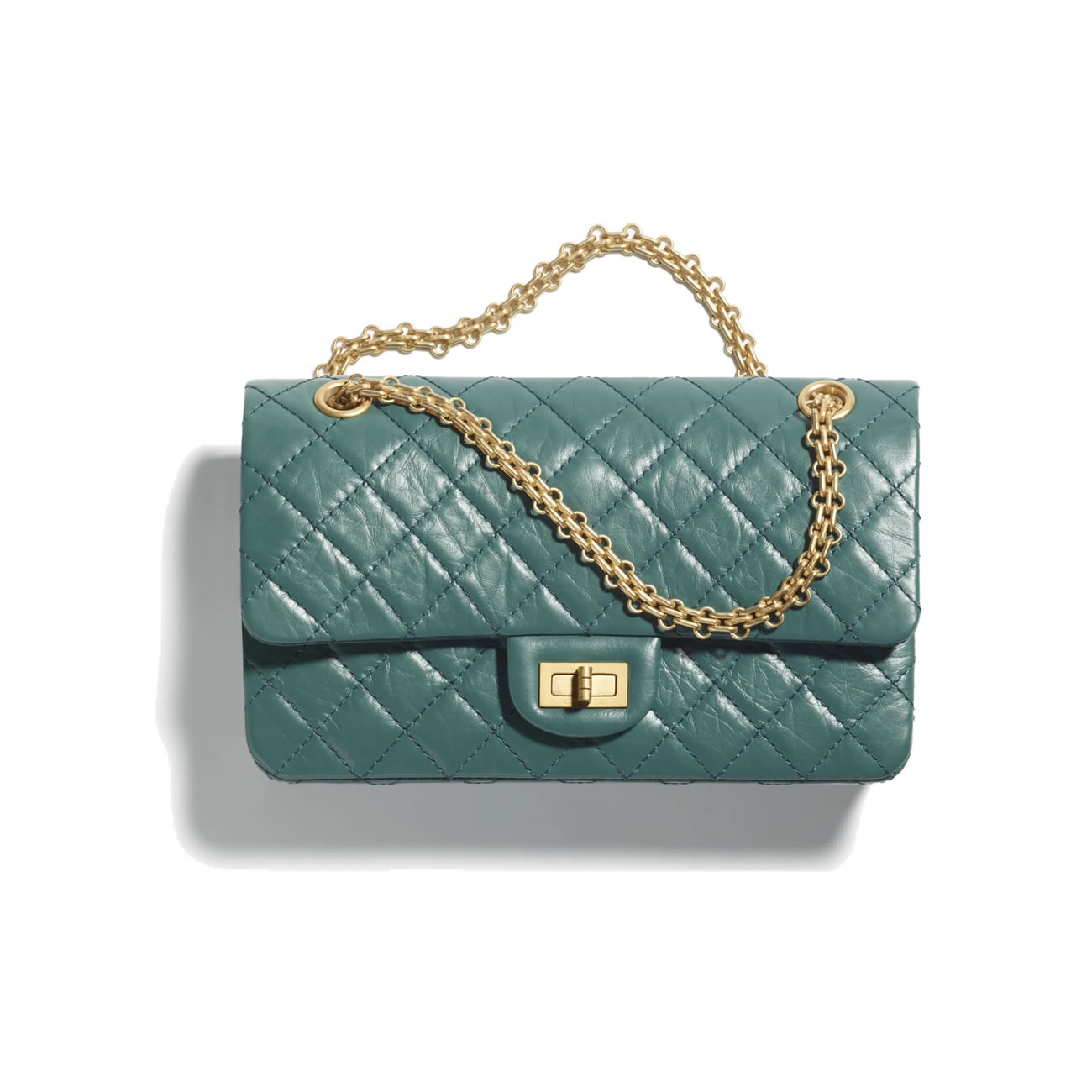 Chanel Handbag Dark Green 1 - kickbulk.co
