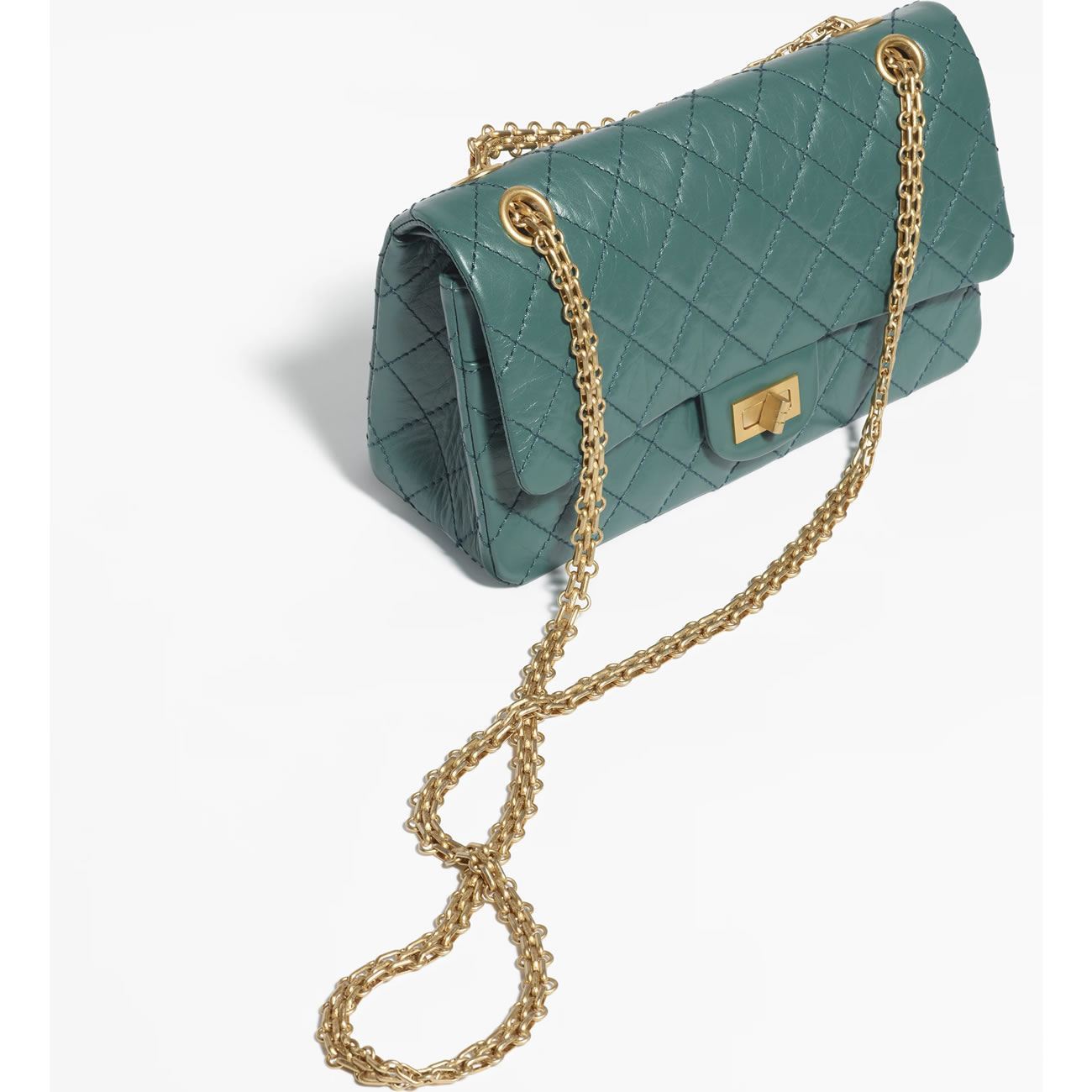 Chanel Handbag Dark Green 3 - kickbulk.co
