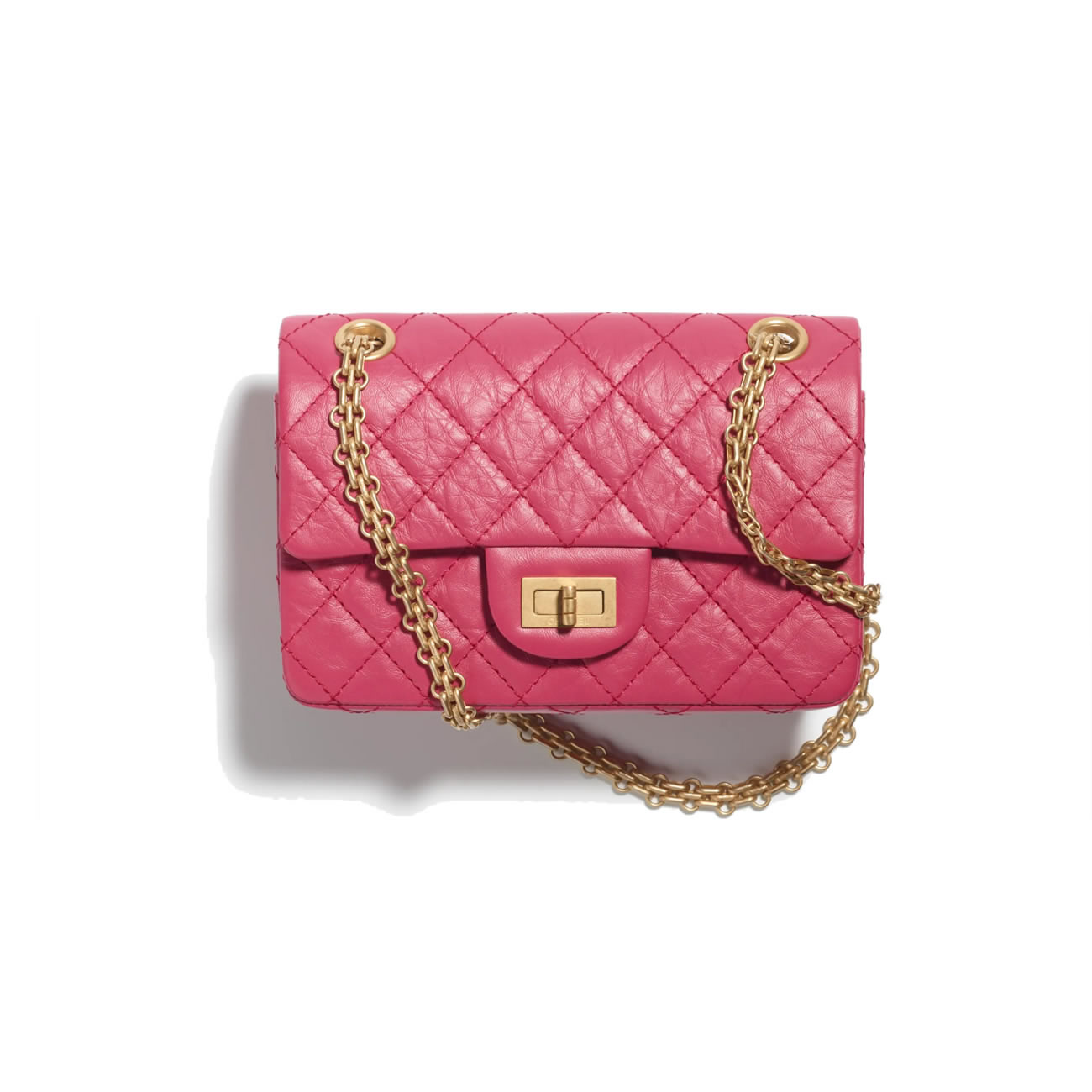 Chanel Handbag Dark Pink 1 - kickbulk.co