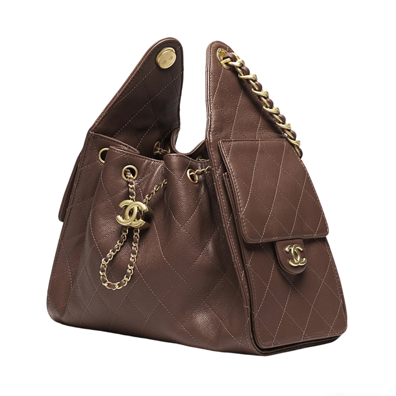 Chanel 25 Small Handbag Black White6 - kickbulk.co