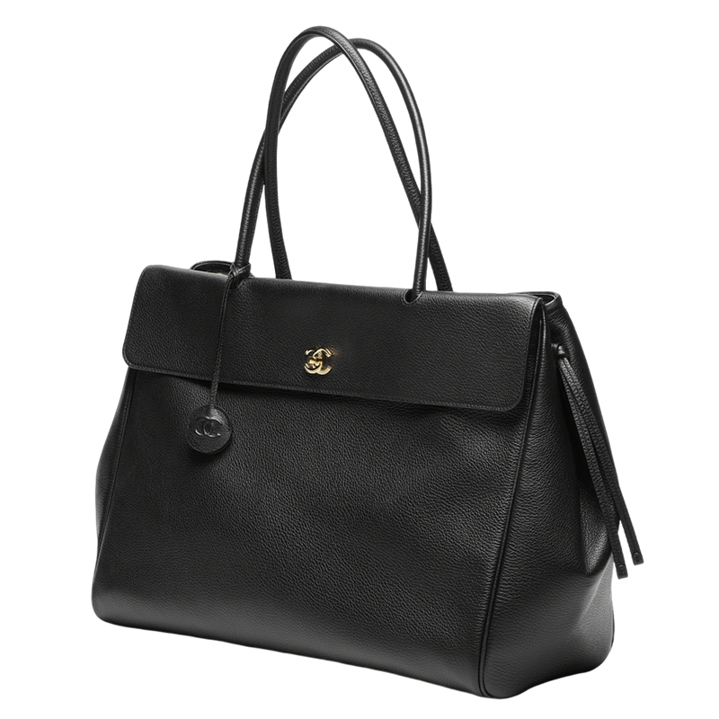 Chanel Large Tote Black2 - kickbulk.co