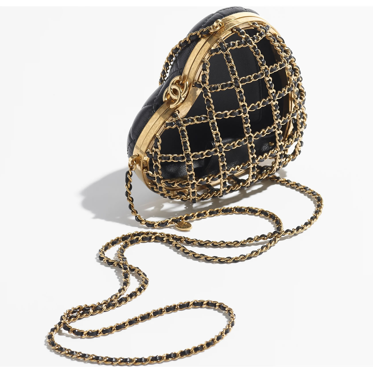 Chanel Heart Minaudiere Small Bag 6 - kickbulk.co