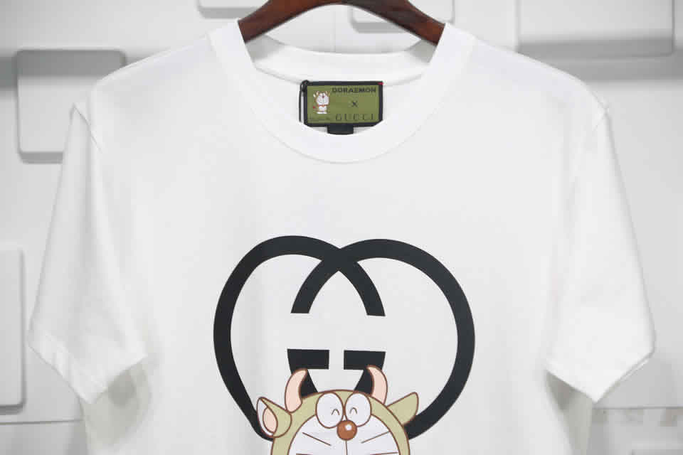 Gucci Doraemon T Shirt Printing Pure Cotton 5 - kickbulk.co