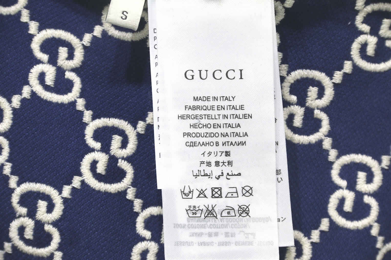 Gucci Pattern Embroidery Polo 2021 15 - kickbulk.co
