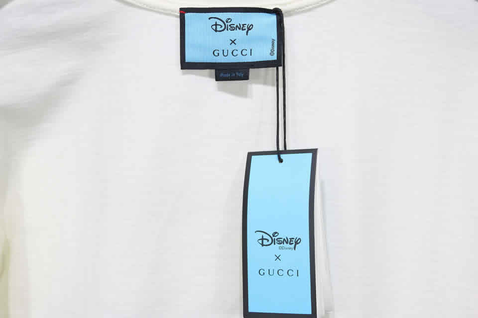 Disney Gucci Donald Duck Embroidery T Shirt 11 - kickbulk.co