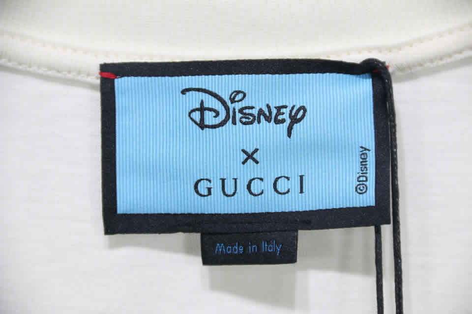 Disney Gucci Donald Duck Embroidery T Shirt 12 - kickbulk.co
