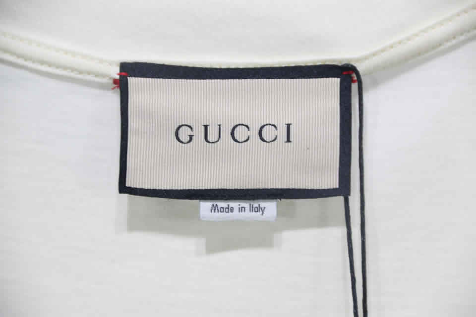 Gucci Black White Crossbar T Shirt Printing Pure Cotton 17 - kickbulk.co
