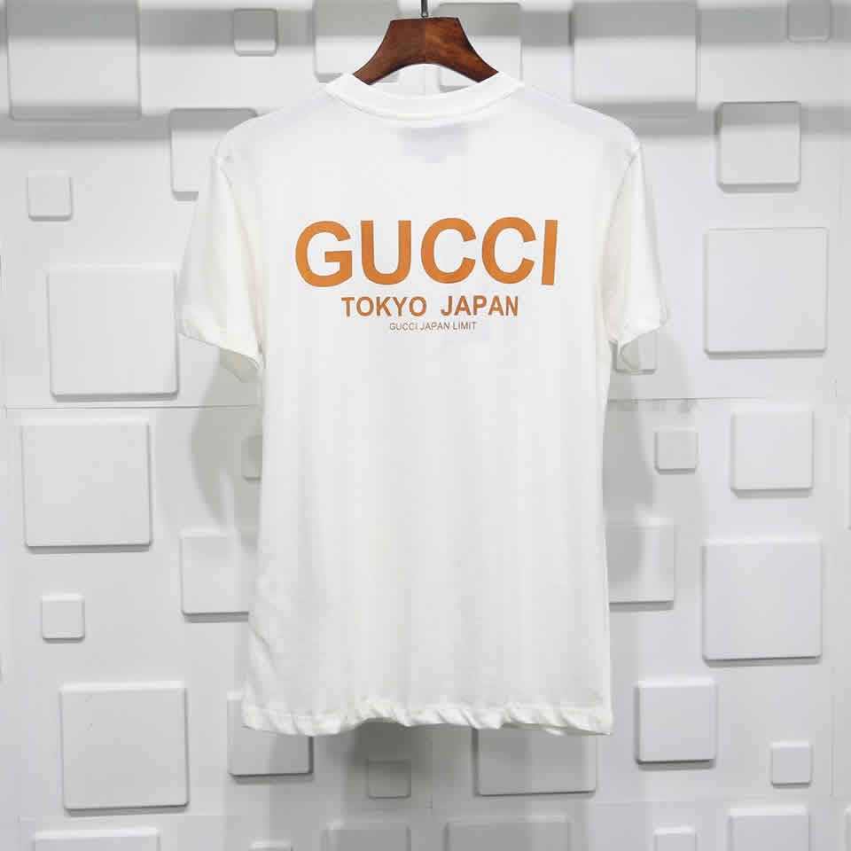 Gucci Doraemon T Shirt Embroidery Pure Cotton 2 - kickbulk.co