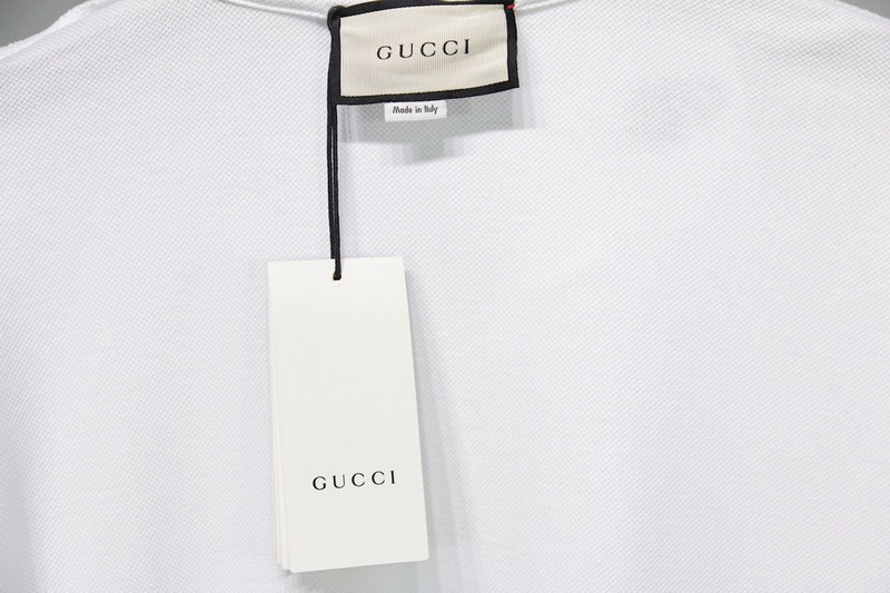 Gucci Rose Embroidery Polo Pure Cotton 11 - kickbulk.co
