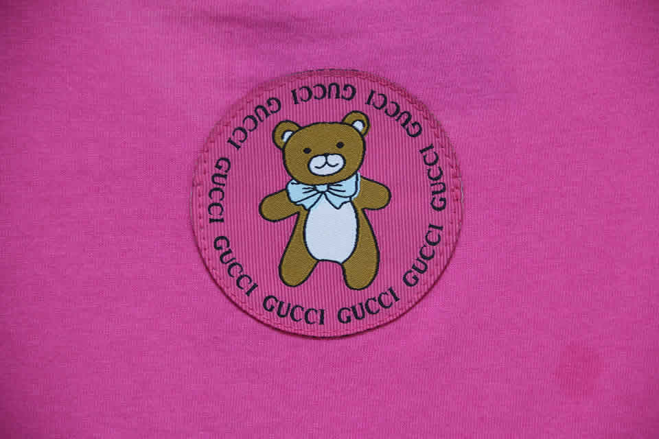 Gucci Teddy Bear T Shirt Embroidery Pure Cotton 14 - kickbulk.co