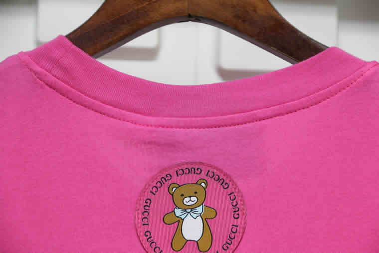 Gucci Teddy Bear T Shirt Embroidery Pure Cotton 8 - kickbulk.co