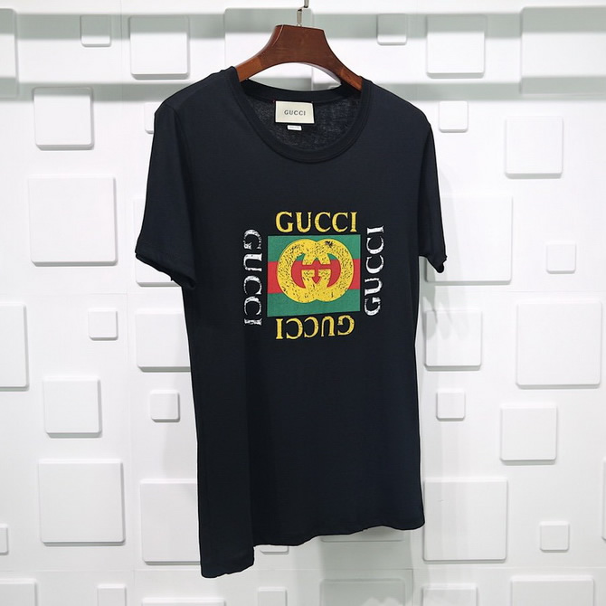 Gucci T Shirt Printing Classic Square Logo Pure Cotton 13 - kickbulk.co