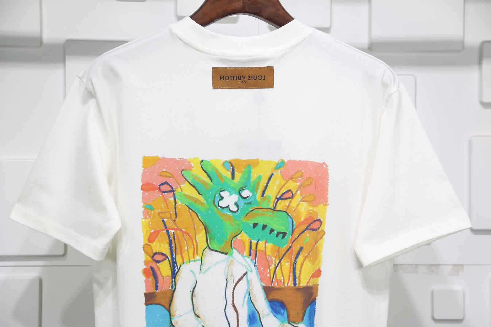 Louis Vuitton Graffiti Monster T Shirt 9 - kickbulk.co