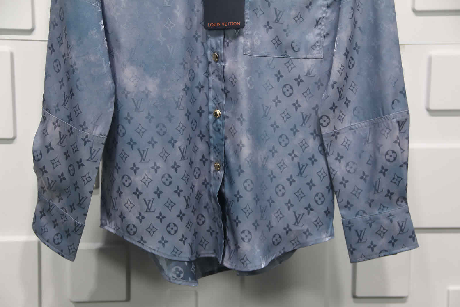Silk shirt Louis Vuitton Brown size XL International in Silk - 36353057