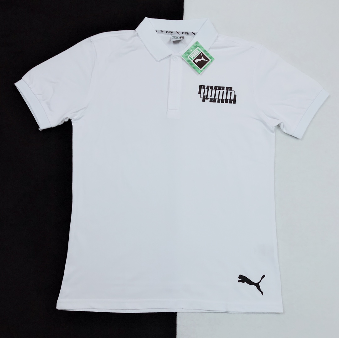 Puma T Shirt Mens Womens Pure Cotton Polo Ls0238178x90 3 - kickbulk.co