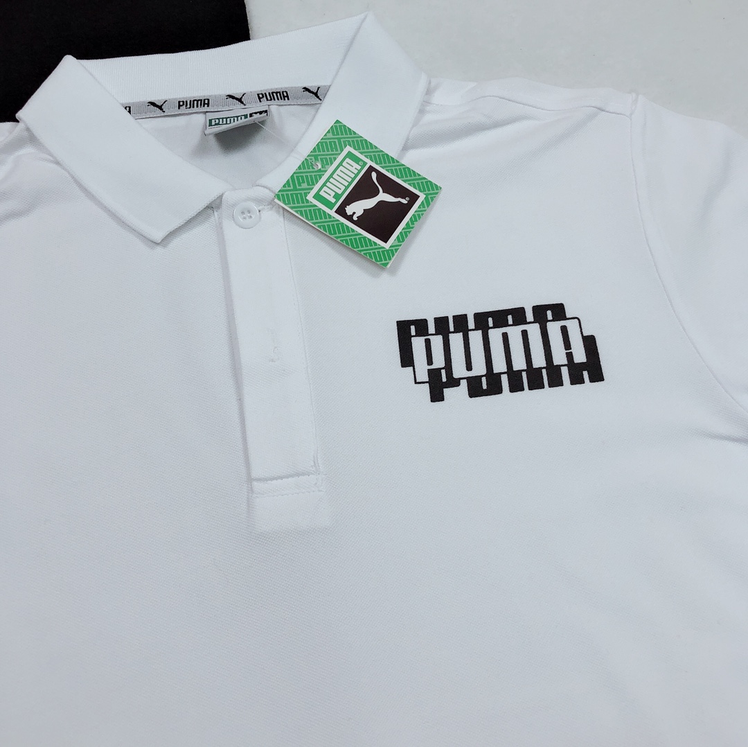 Puma T Shirt Mens Womens Pure Cotton Polo Ls0238178x90 4 - kickbulk.co