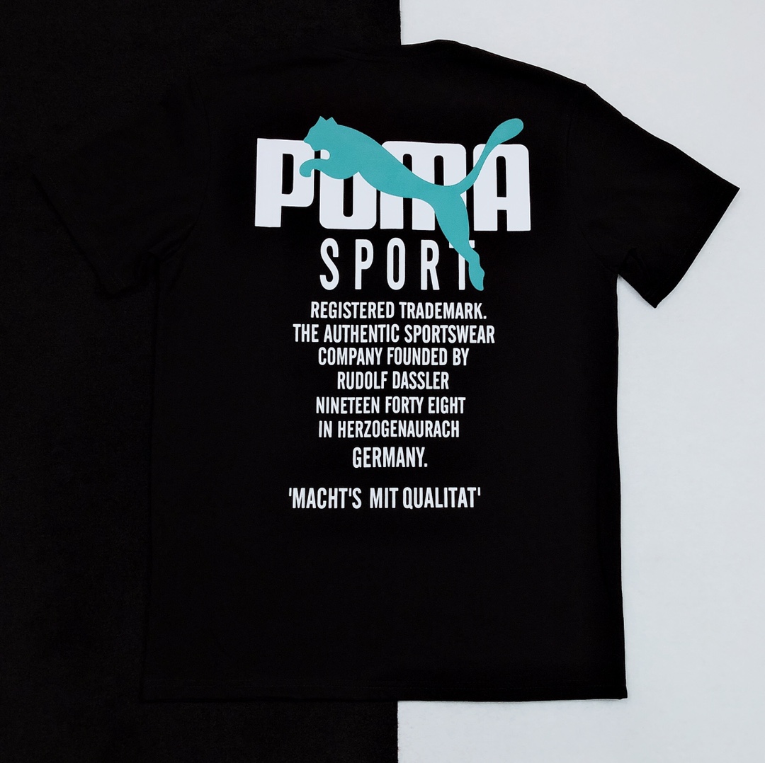 Puma T Shirt Mens Womens Pure Cotton Ls2156978x85 7 - kickbulk.co