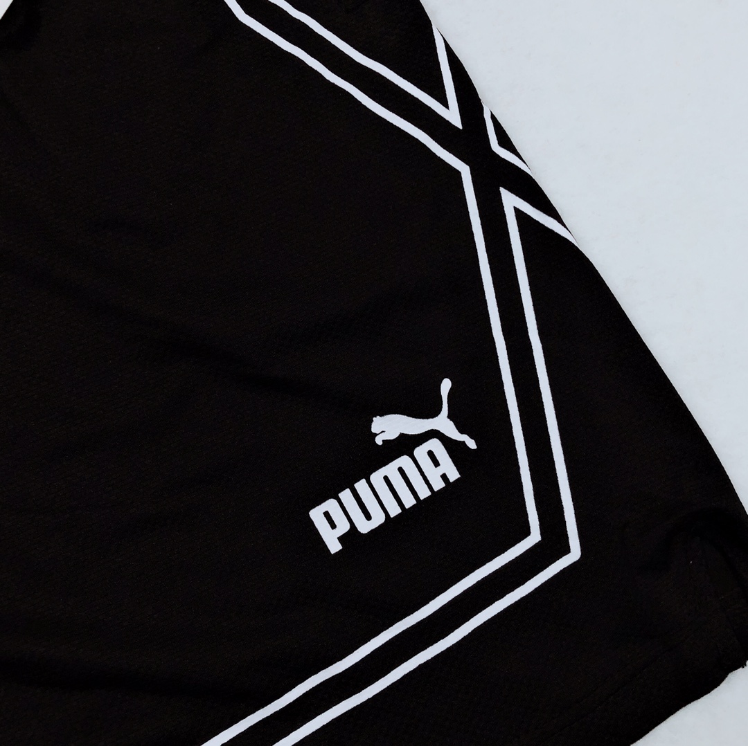 Puma Shorts Pure Cotton Knitting Black Ls21571x90 7 - kickbulk.co