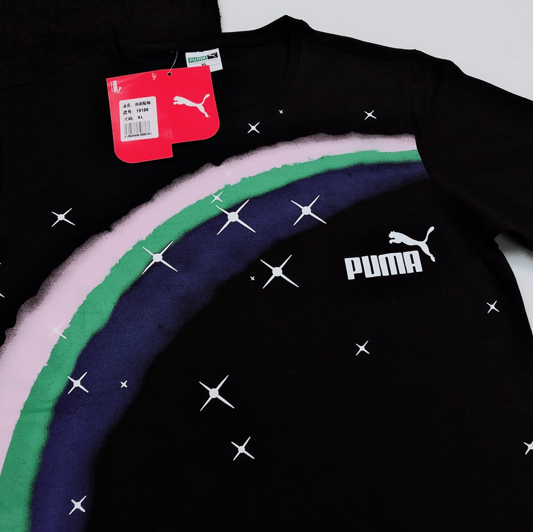 Puma T Shirt Couple Short Sleeve Round Neck Purecotton Ls321321x90 4 - kickbulk.co