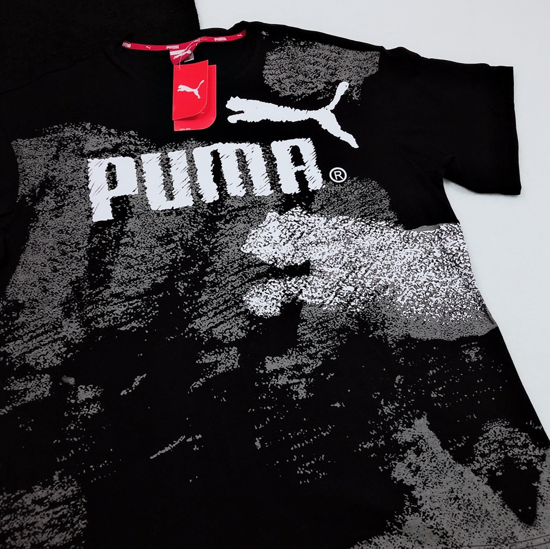 Puma Short Sleeve T Shirt Round Neck Pure Cotton Ls32321x85 8 - kickbulk.co