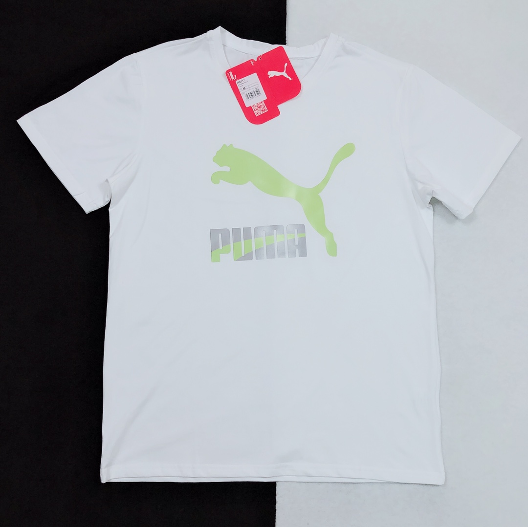 Puma T Shirt Mens Womens Pure Cotton Ls3232418x85 7 - kickbulk.co