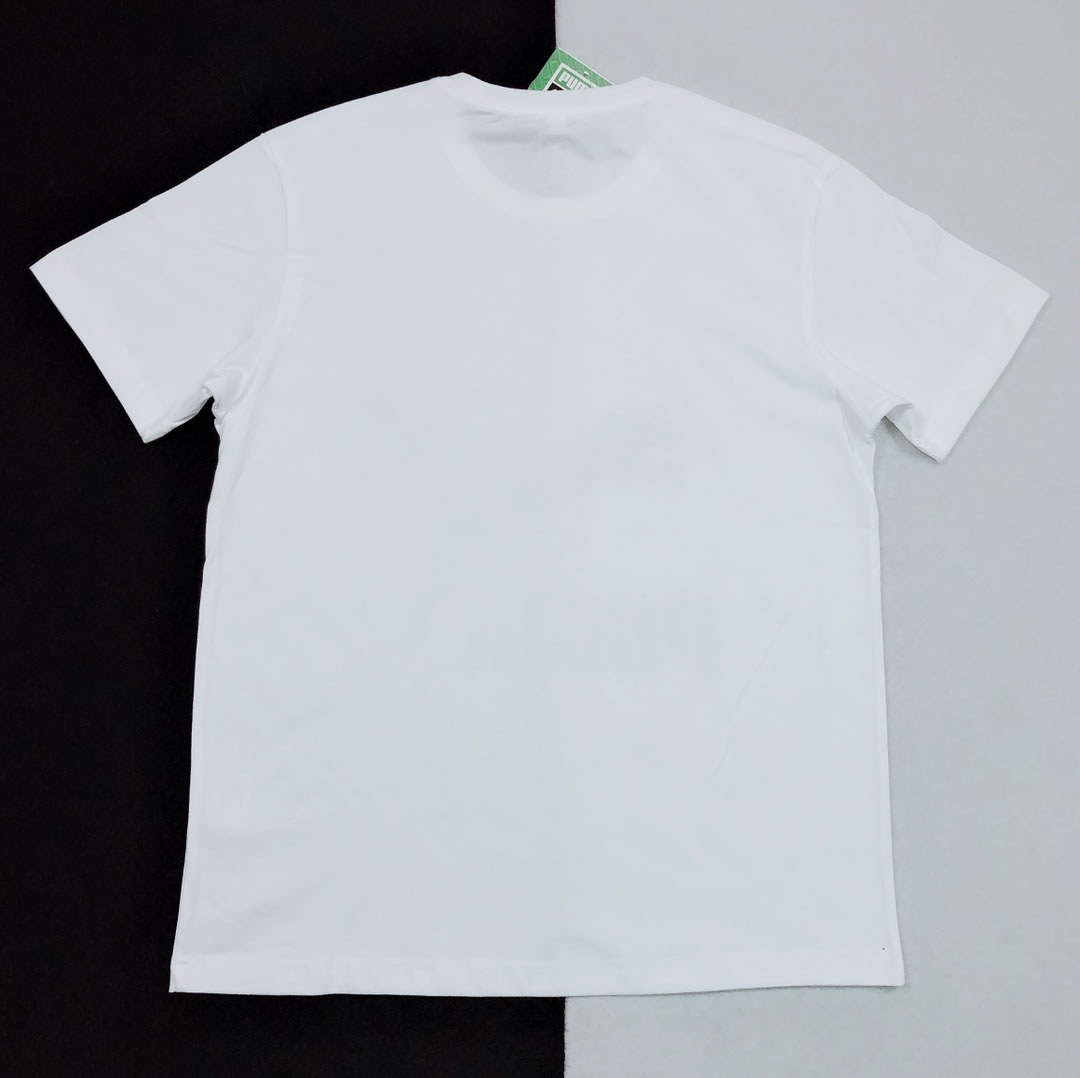Puma Short Sleeve T Shirt Round Neck Pure Cotton Ls32541x85 2 - kickbulk.co