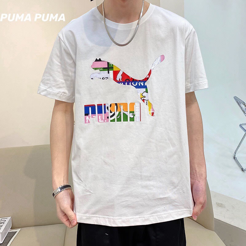 Puma Short Sleeve T Shirt Round Neck Pure Cotton Ls32541x85 4 - kickbulk.co