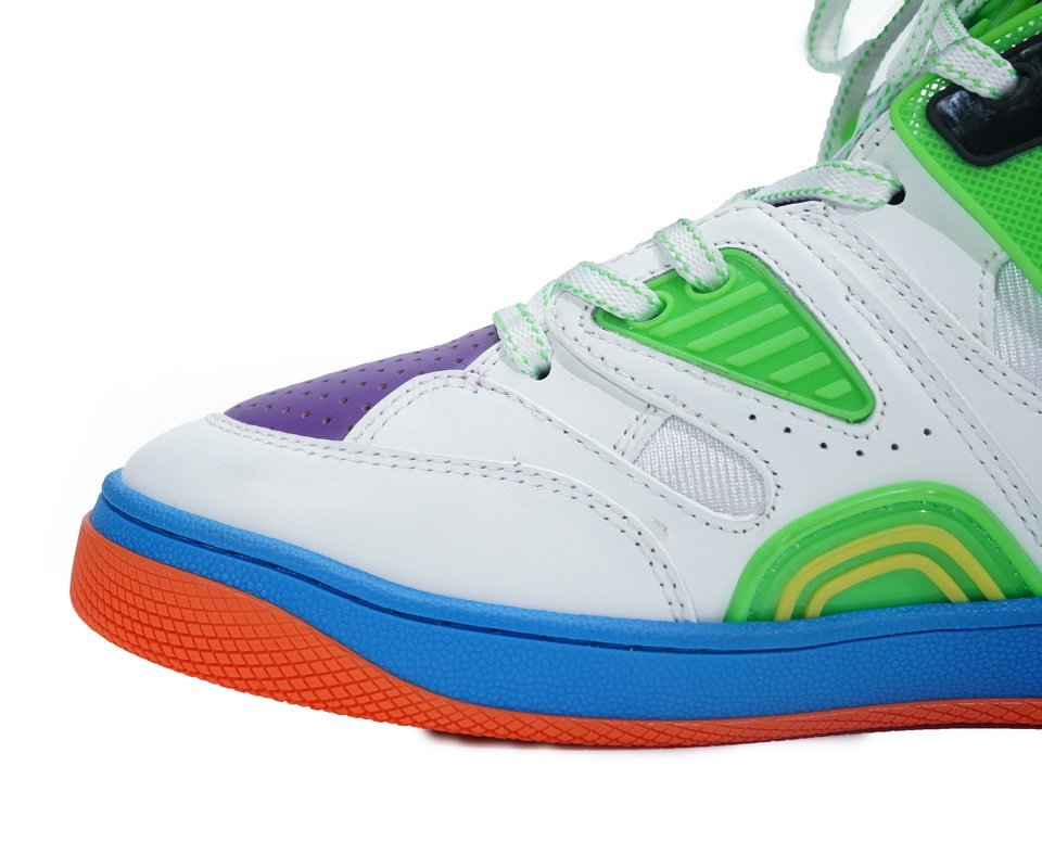 Gucci Basketball Shoes Basket White Green Purple 33130325h901072 10 - kickbulk.co