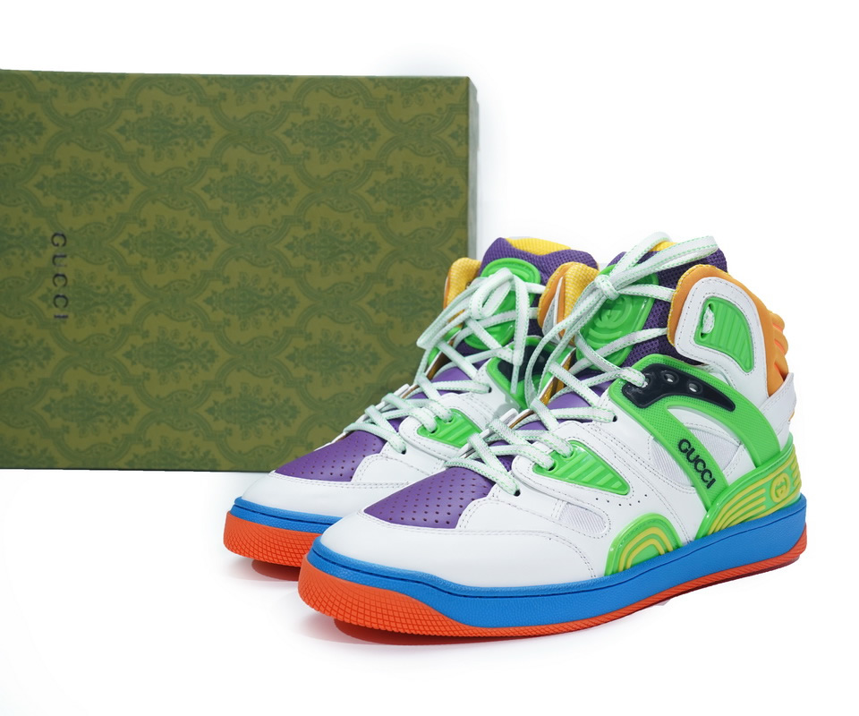 Gucci Basketball Shoes Basket White Green Purple 33130325h901072 2 - kickbulk.co