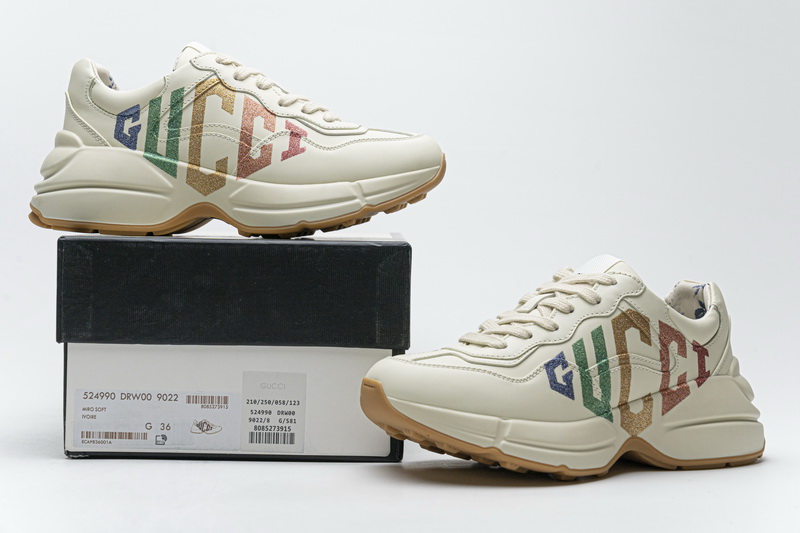 Gucci Rhyton Vintage Trainer Sneaker 524990drw009022 3 - kickbulk.co
