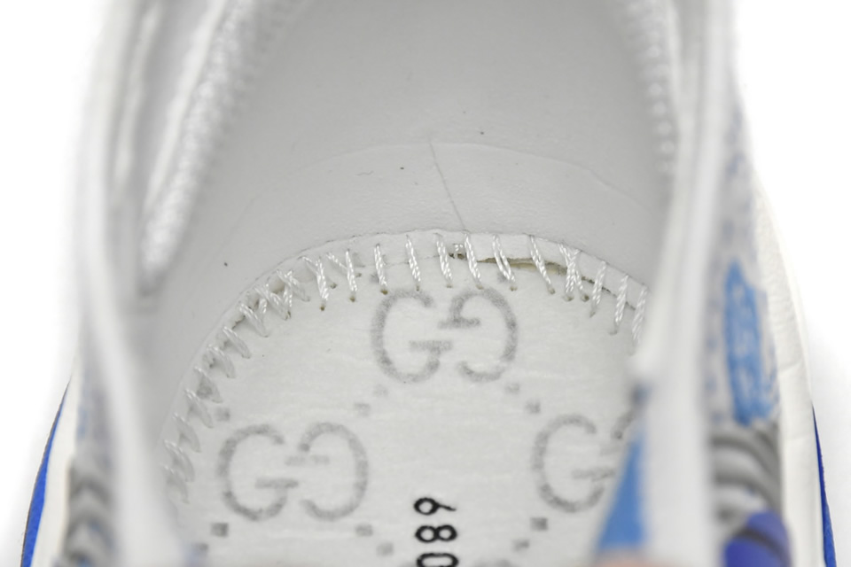Gucci Run Sneakers White Blue 680900 Usn10 8485 9 - kickbulk.co