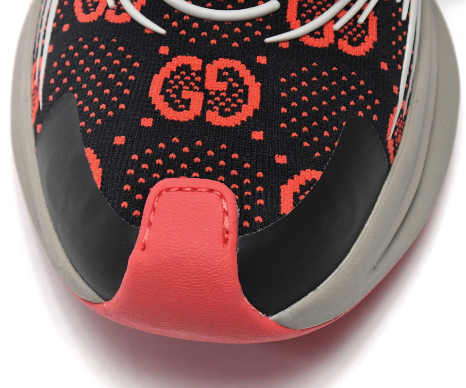 Gucci Run Sneakers Black Red 680900 Usn10 8490 11 - kickbulk.co