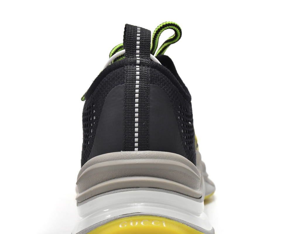 Gucci Run Sneakers Black Yellow 680939 Usm10 8480 12 - kickbulk.co