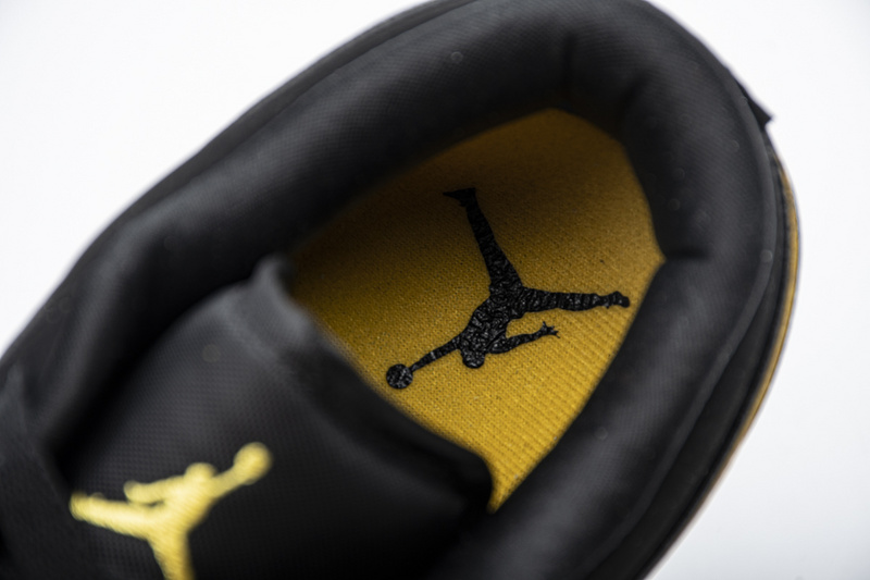 Nike Air Jordan 1 Low Black Gold 553558 071 13 - kickbulk.co