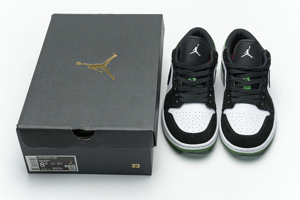 Nike Air Jordan 1 Low Mystic Green 553558 113 3 - kickbulk.co