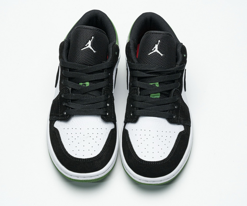 Nike Air Jordan 1 Low Mystic Green 553558 113 5 - kickbulk.co