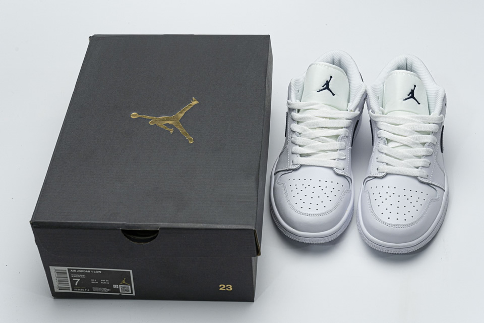 Nike Air Jordan 1 Low White Obsidian 553558 114 4 - kickbulk.co