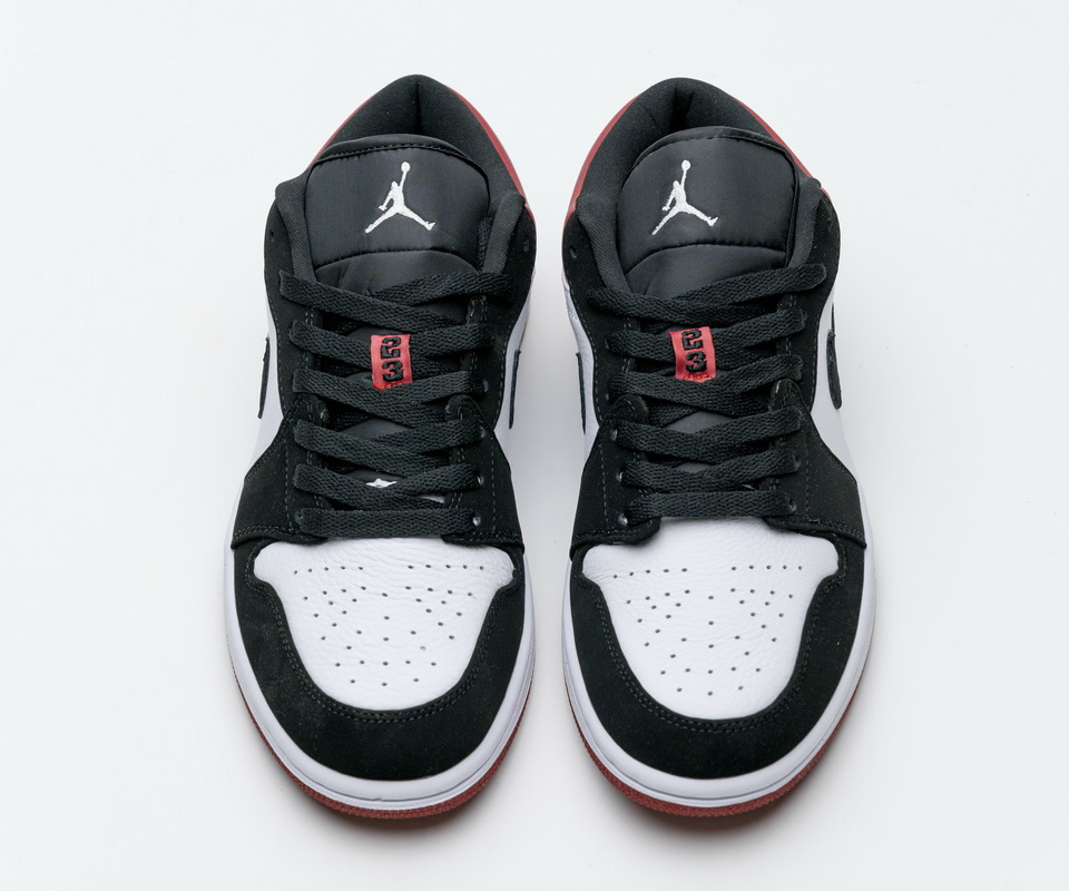 Nike Air Jordan 1 Low Black Toe 553558 116 2 - kickbulk.co