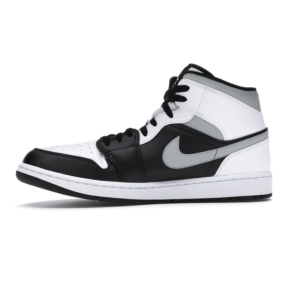 Nike Air Jordan 1 Mid White Shadow Black 554724 073 1 - www.kickbulk.co